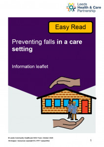 Preventing falls in a care setting